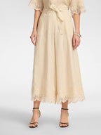 Gonna Avorio ELENA MIRO P184P 002 Donna 