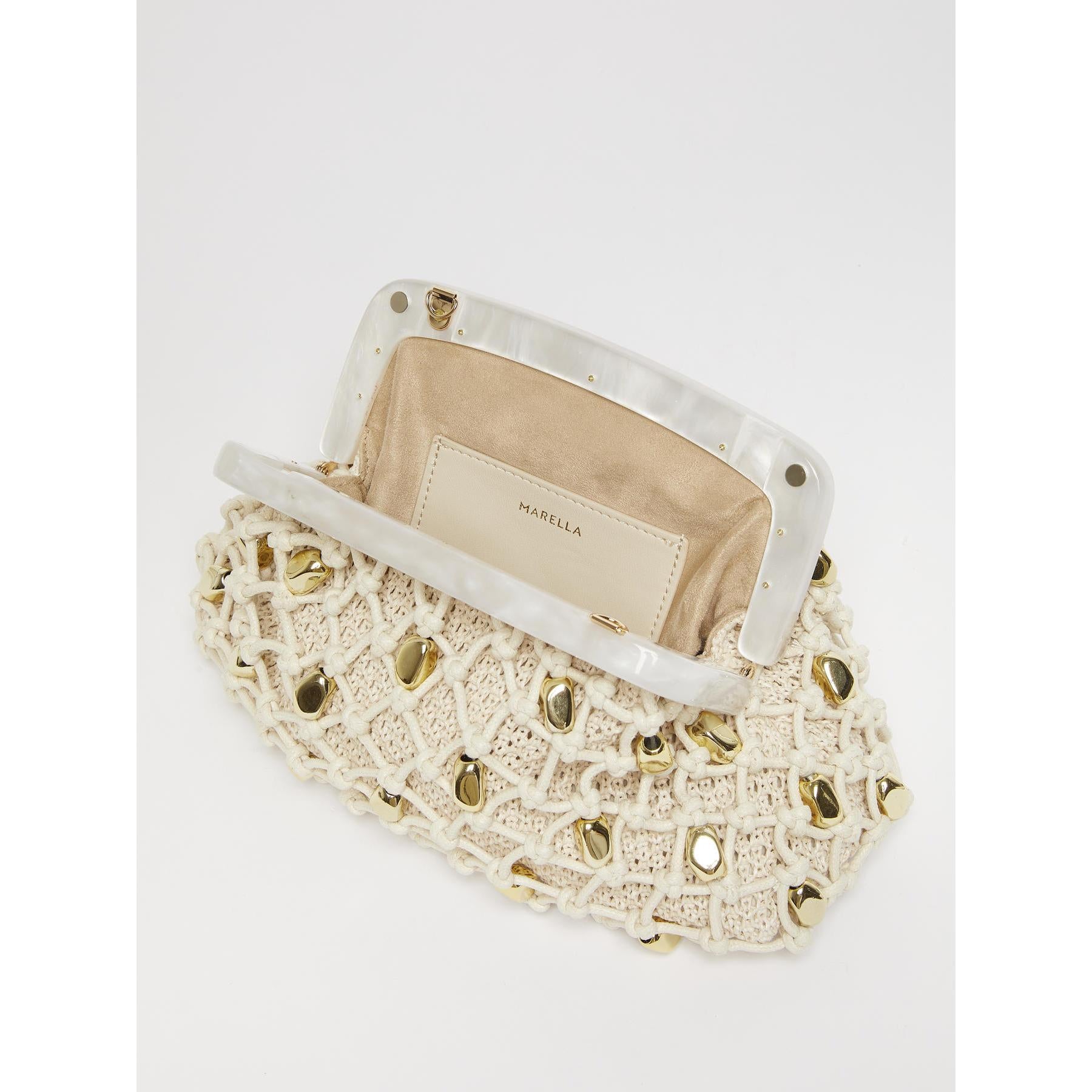 Pochette Avorio MARELLA FASCIA 003 Donna 