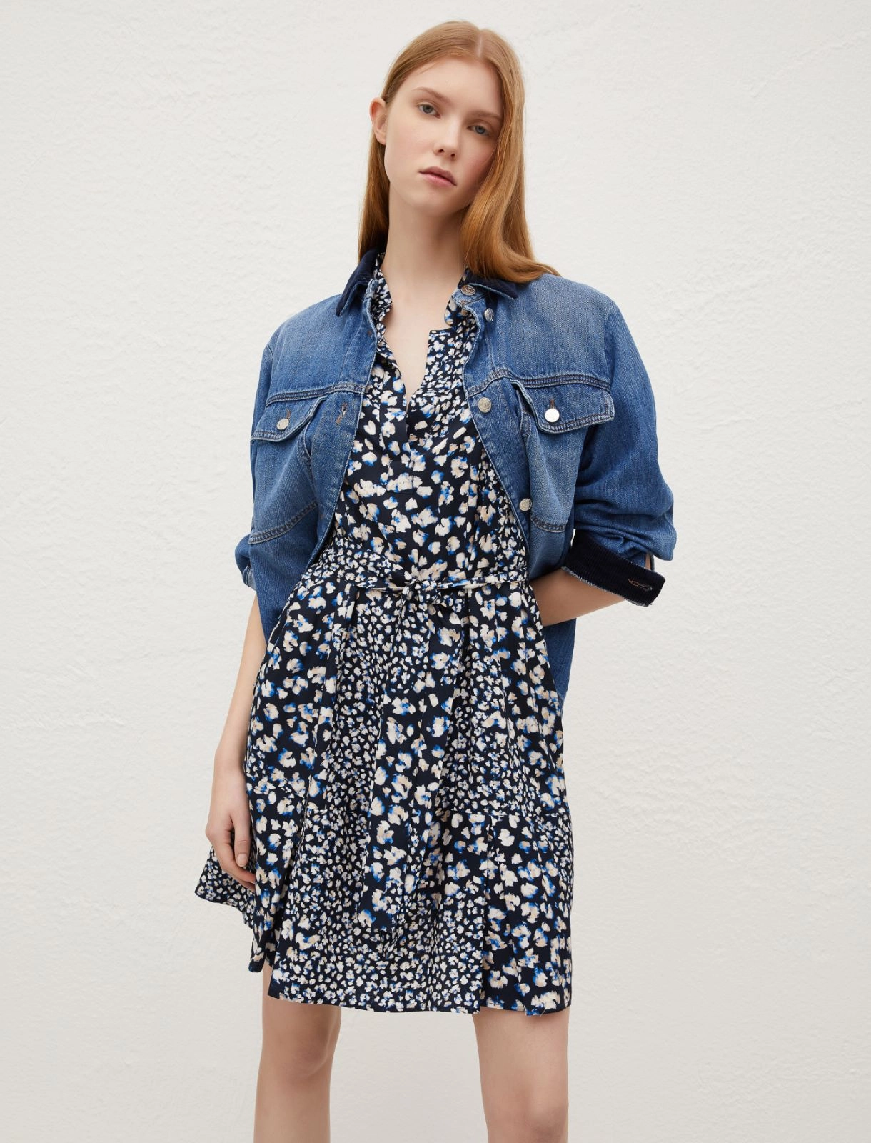 Abito fantasia Blu MARELLA MALTO 001 Donna 