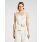 Top Avorio MARELLA APOGEO 004 Donna 