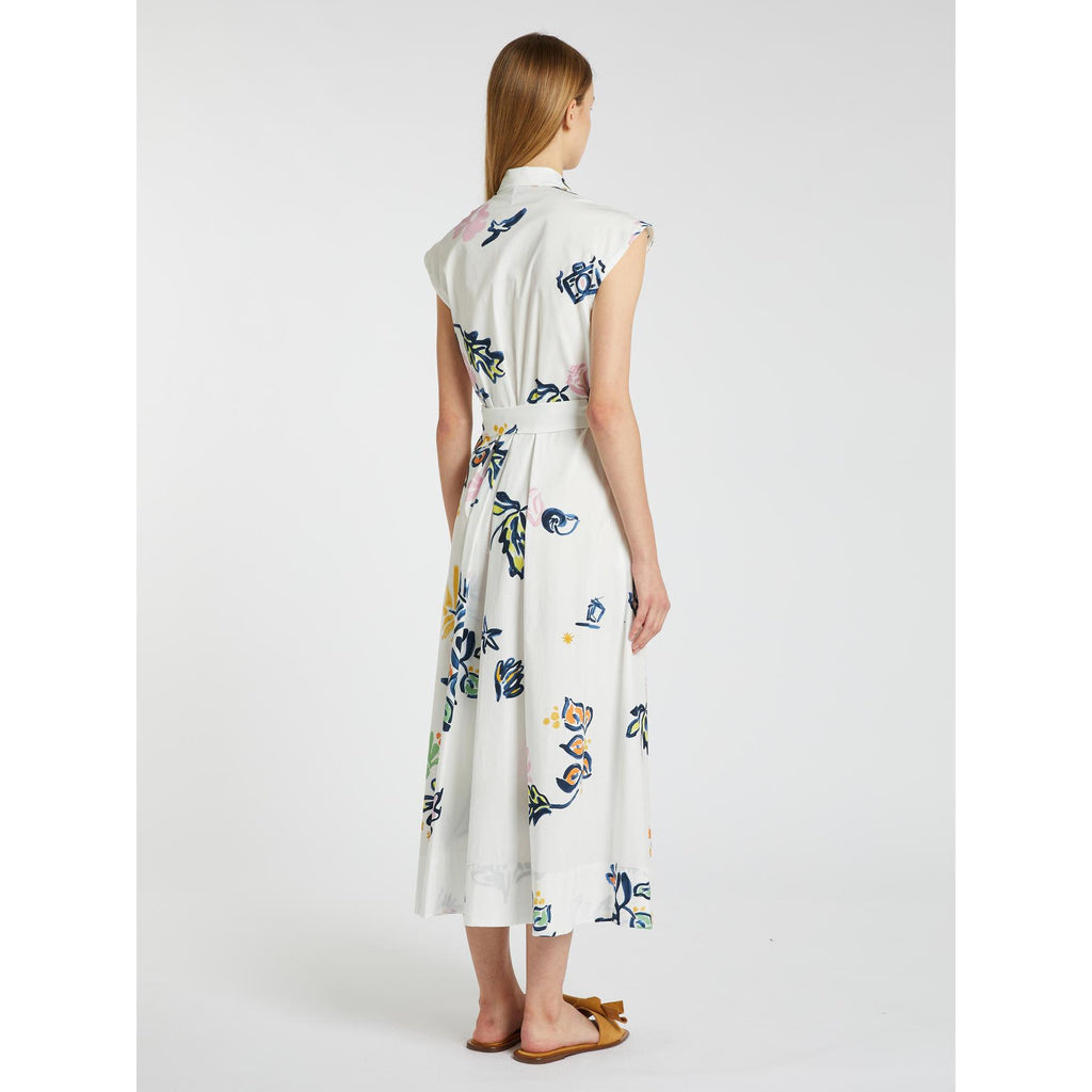 Abito Bianco/fantasia MARELLA PIER 001 Donna 