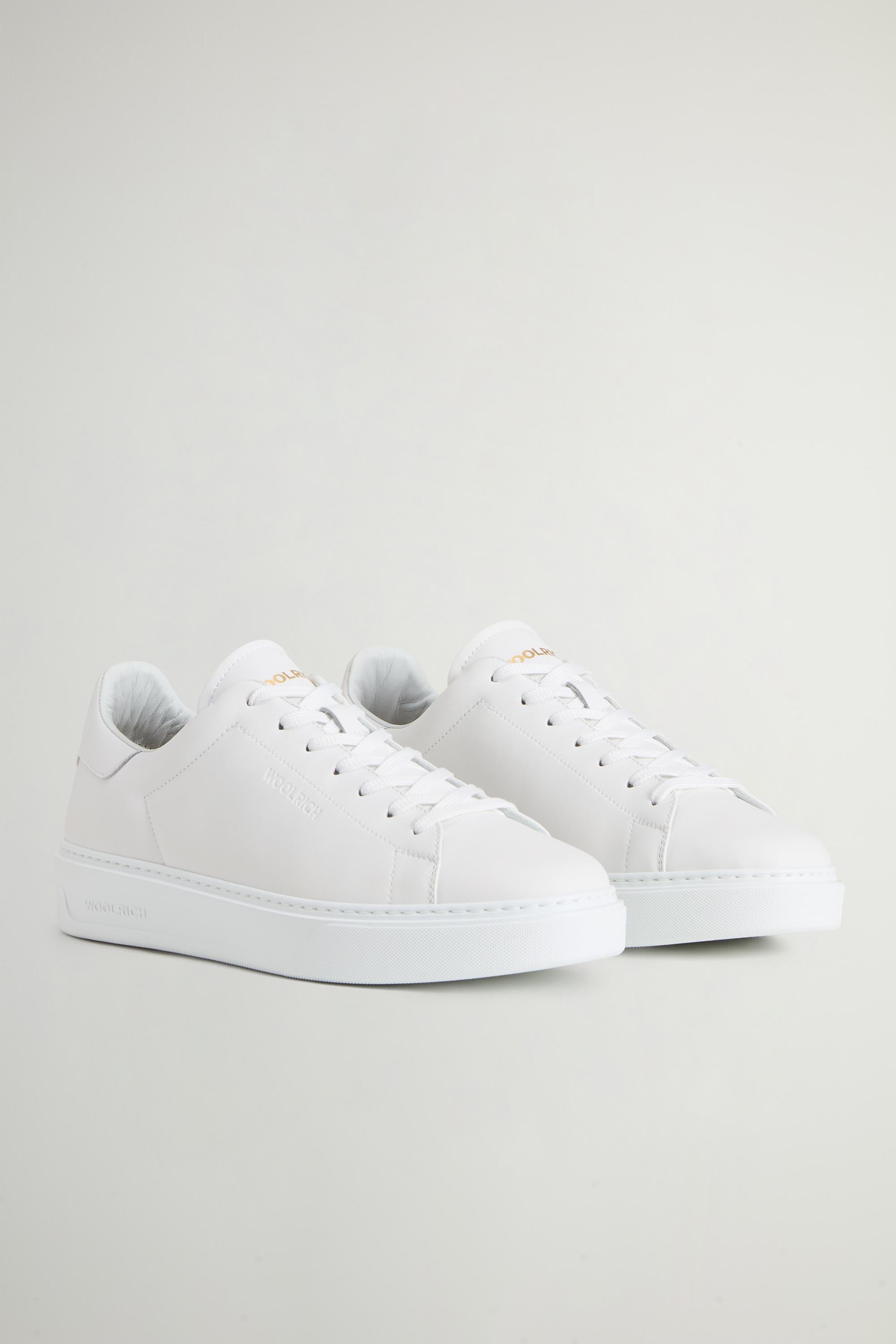 Scarpa Uomo Bianco Pelle  WOOLRICH - Modalternativa