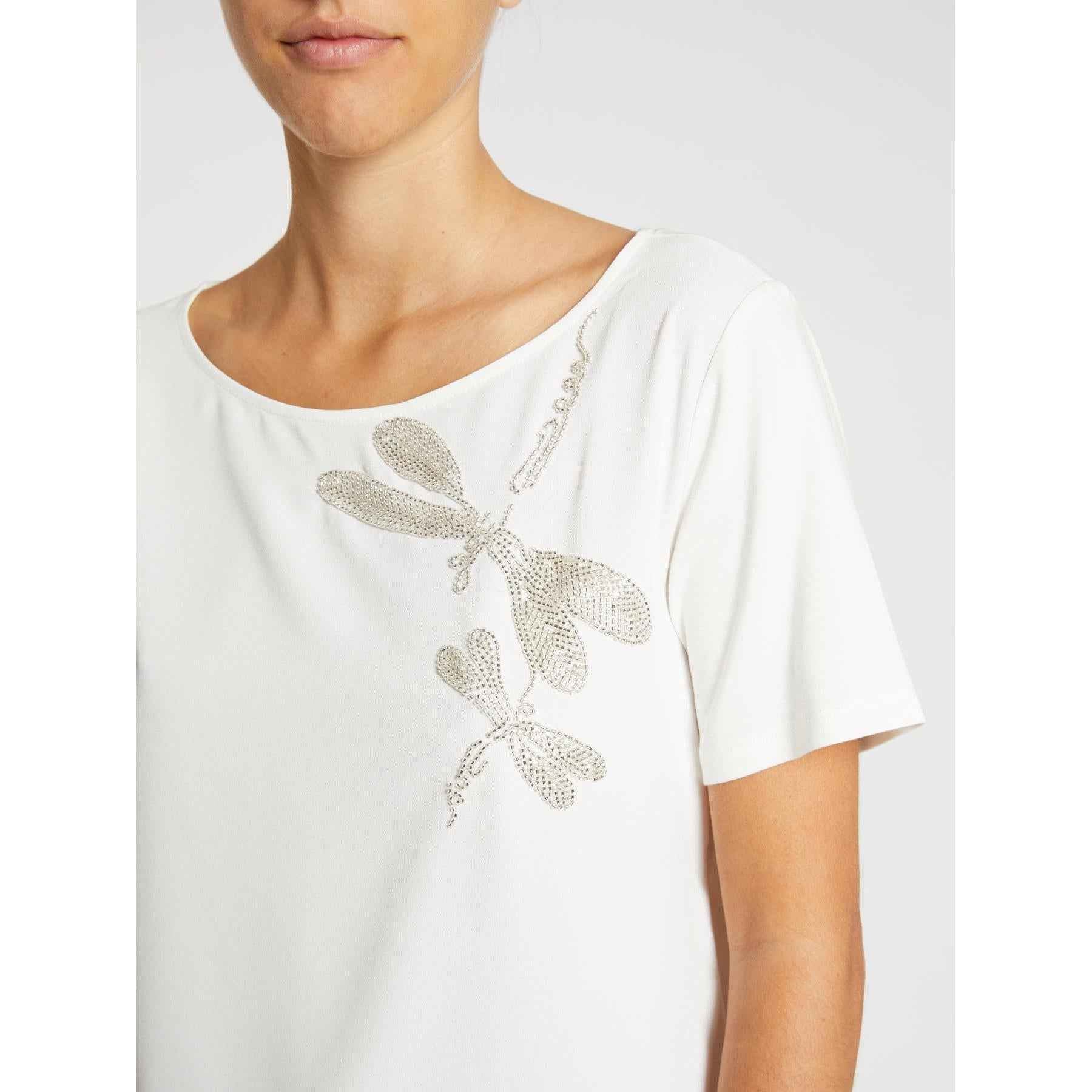Maglia Donna Bianco Cotone  PENNY BLACK - Modalternativa