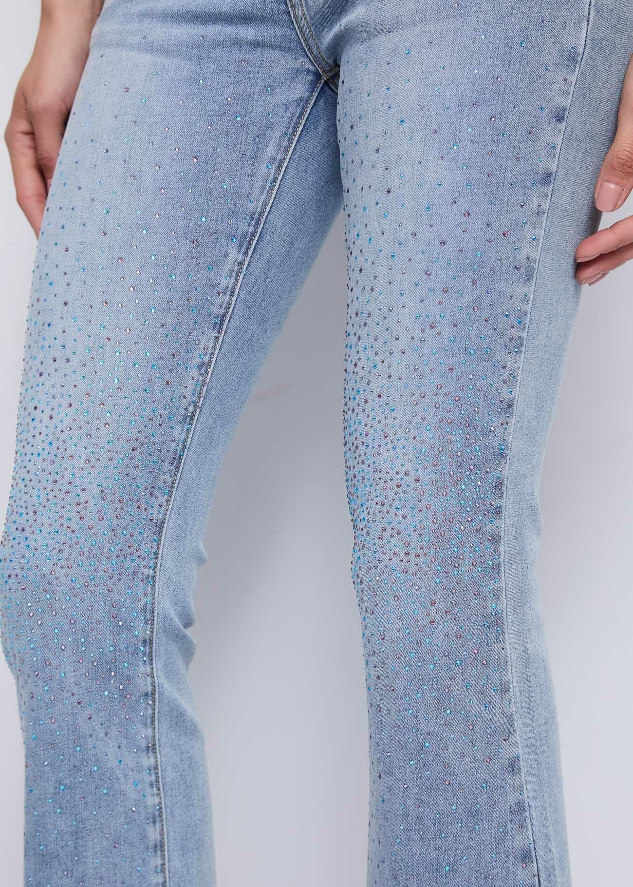 Jeans Celeste GUESS M6GAR7D0866 KL12 Uomo 