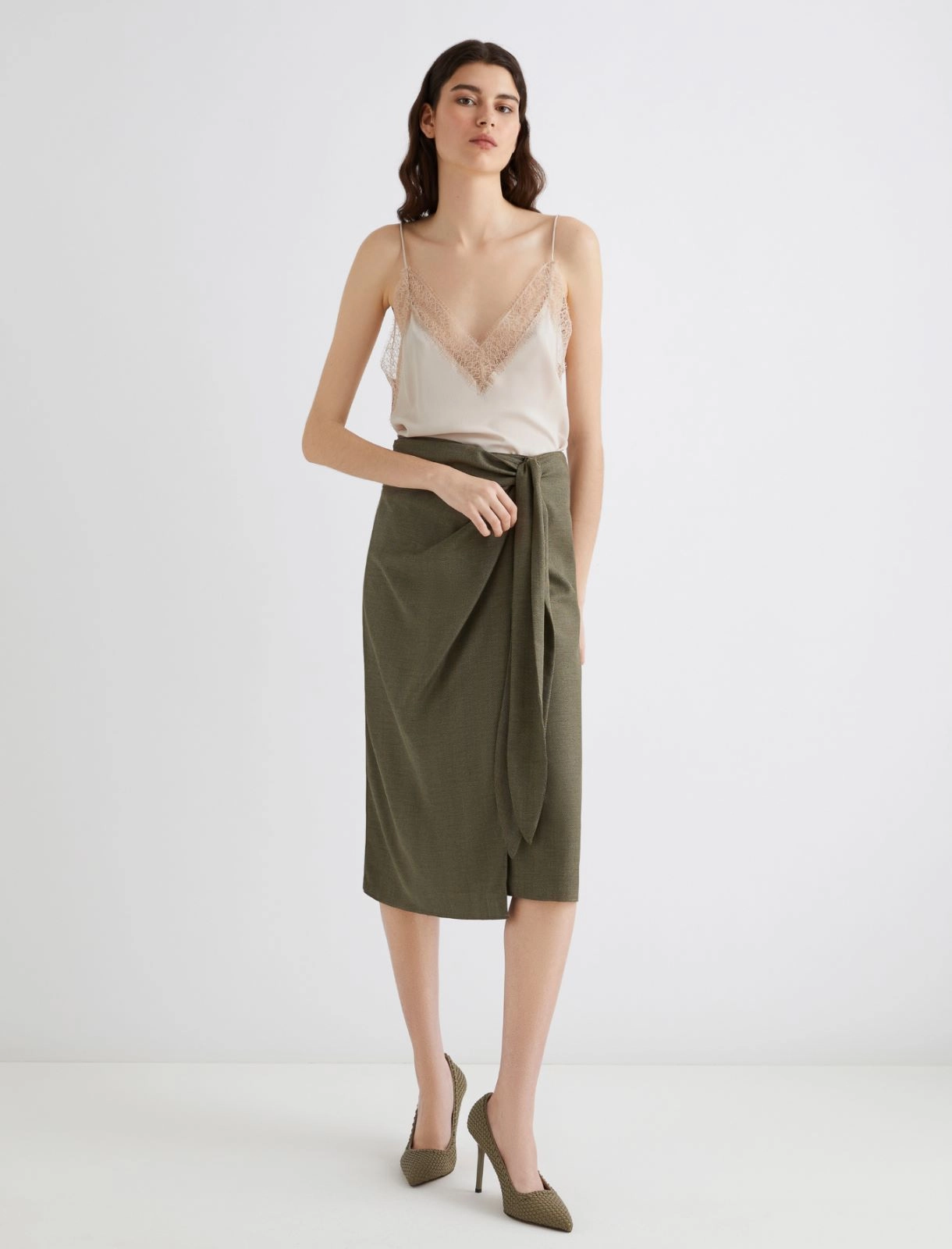 Gonna Kaki MARELLA ORDINE 002 Donna 