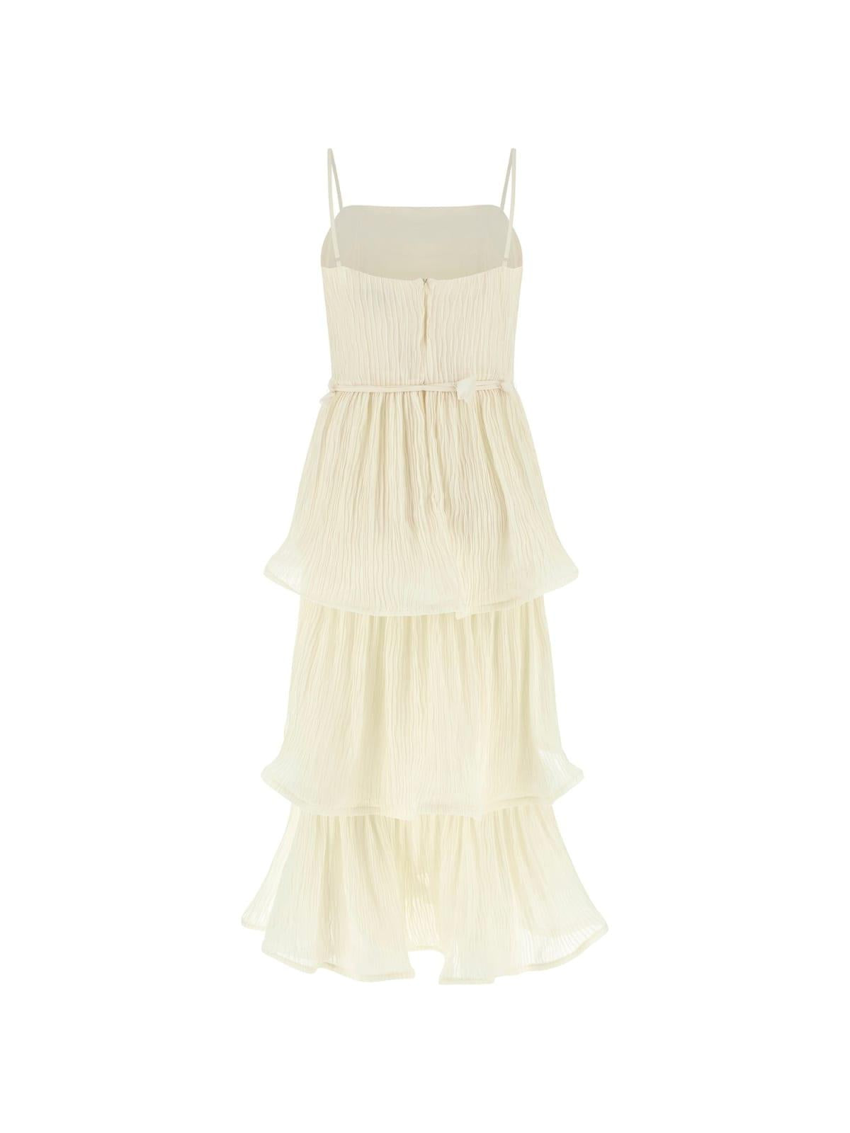 Abito corto Panna GUESS W6GKAG_W2584_ G106 Donna 
