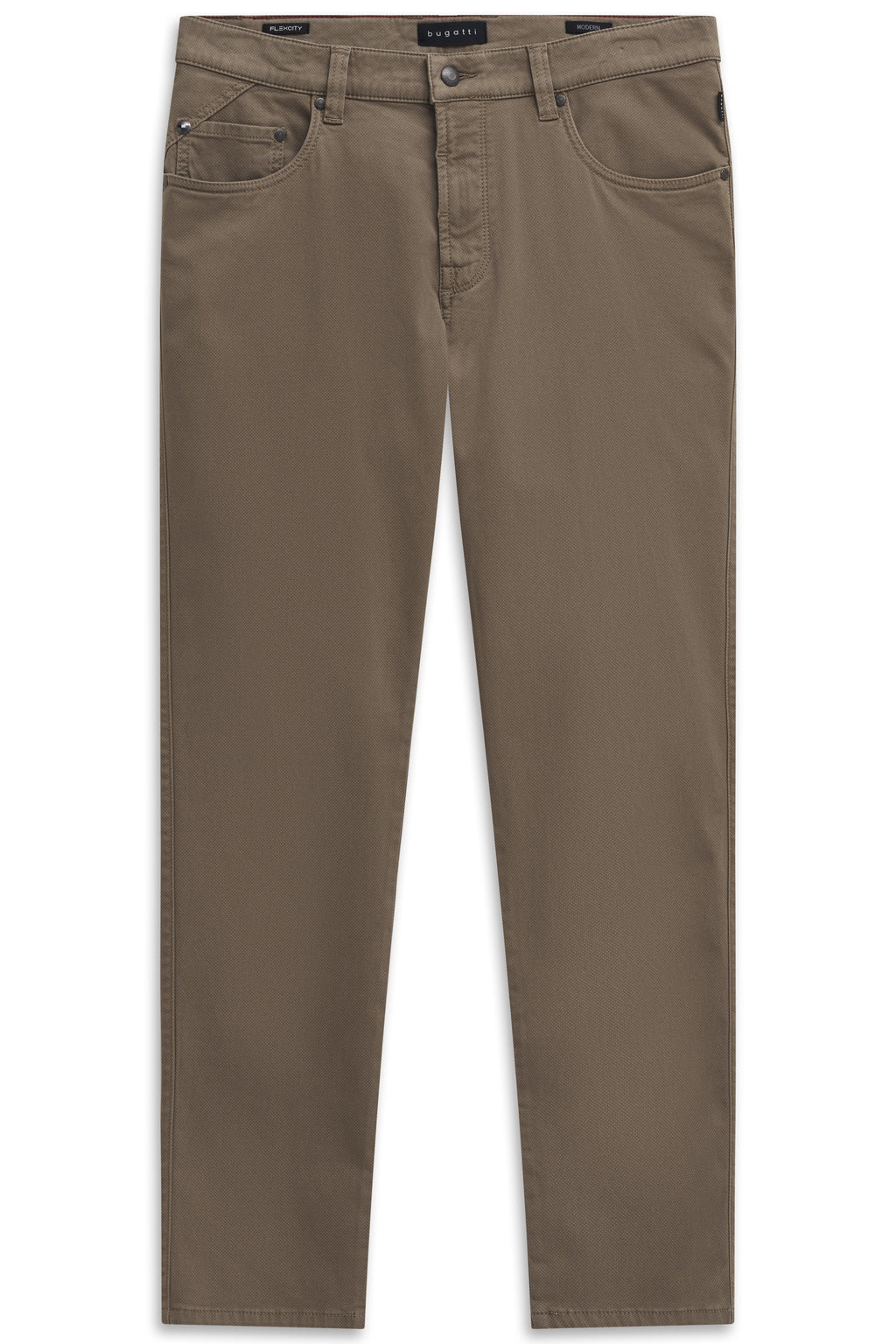 Pantalone slim fit Beige BUGATTI 86395D 60 Uomo 