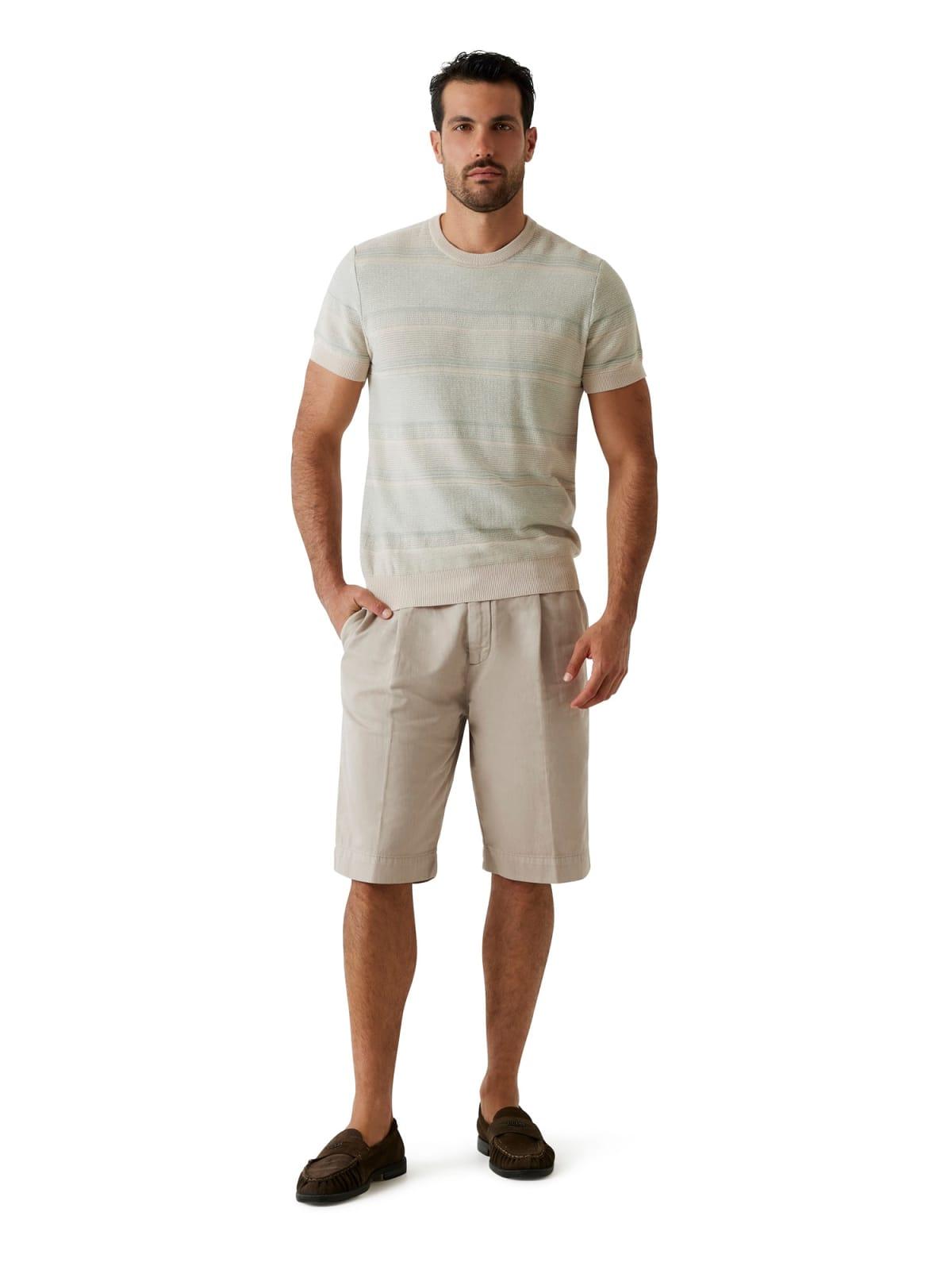 T-shirt Verde GUESS M6GR077Z0560 SM11 Uomo 