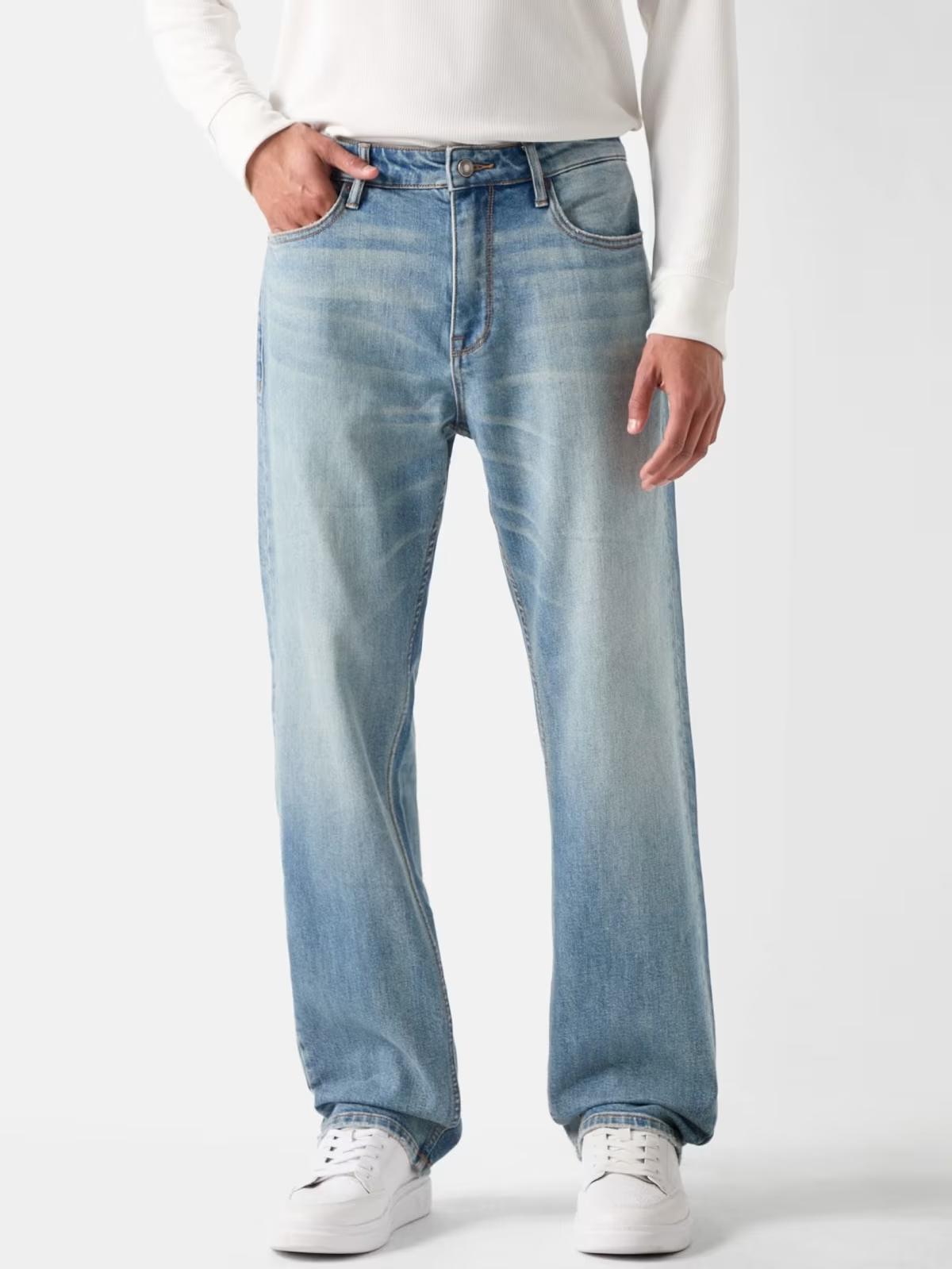 Jeans Celeste GUESS M6GAR7D0866 KL12 Uomo 