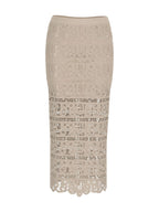 Gonna Beige GUESS W6GD19/Z0596 G1M5 Donna 