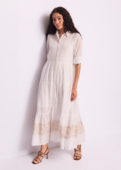 Abito Bianco GAUDì 511FD15003 001 Donna 