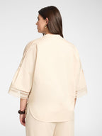 Blusa Rosa ELENA MIRO 2164Z 002 Donna 