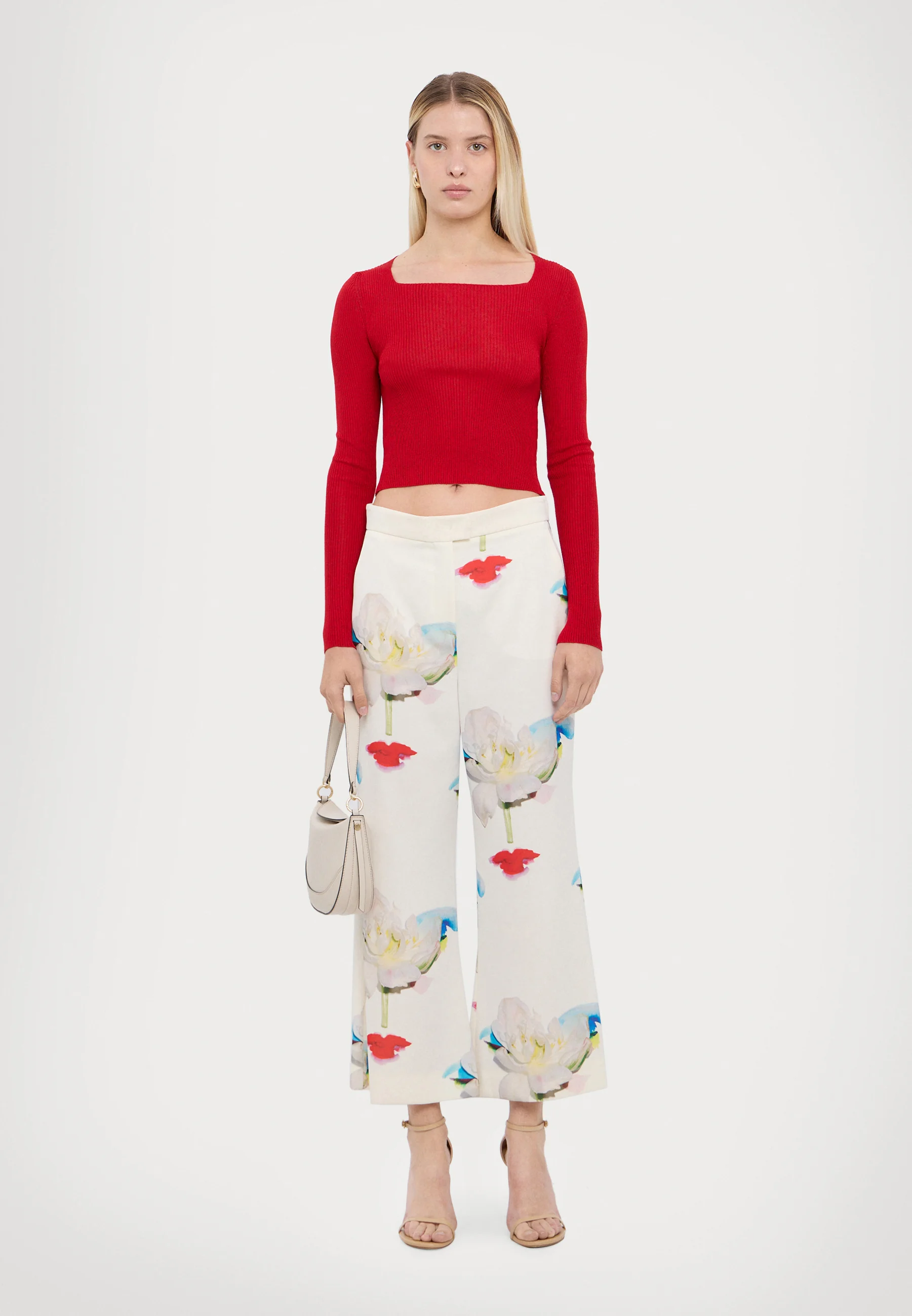 Pantalone gropper Donna Bianco   MARELLA - Modalternativa