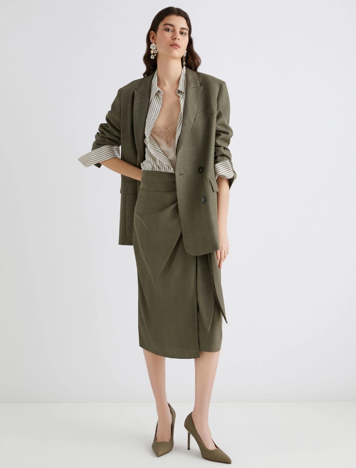 Gonna Kaki MARELLA ORDINE 002 Donna 