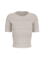 T-shirt Bianco GUESS W6GR16_Z0601_ G012 Donna 