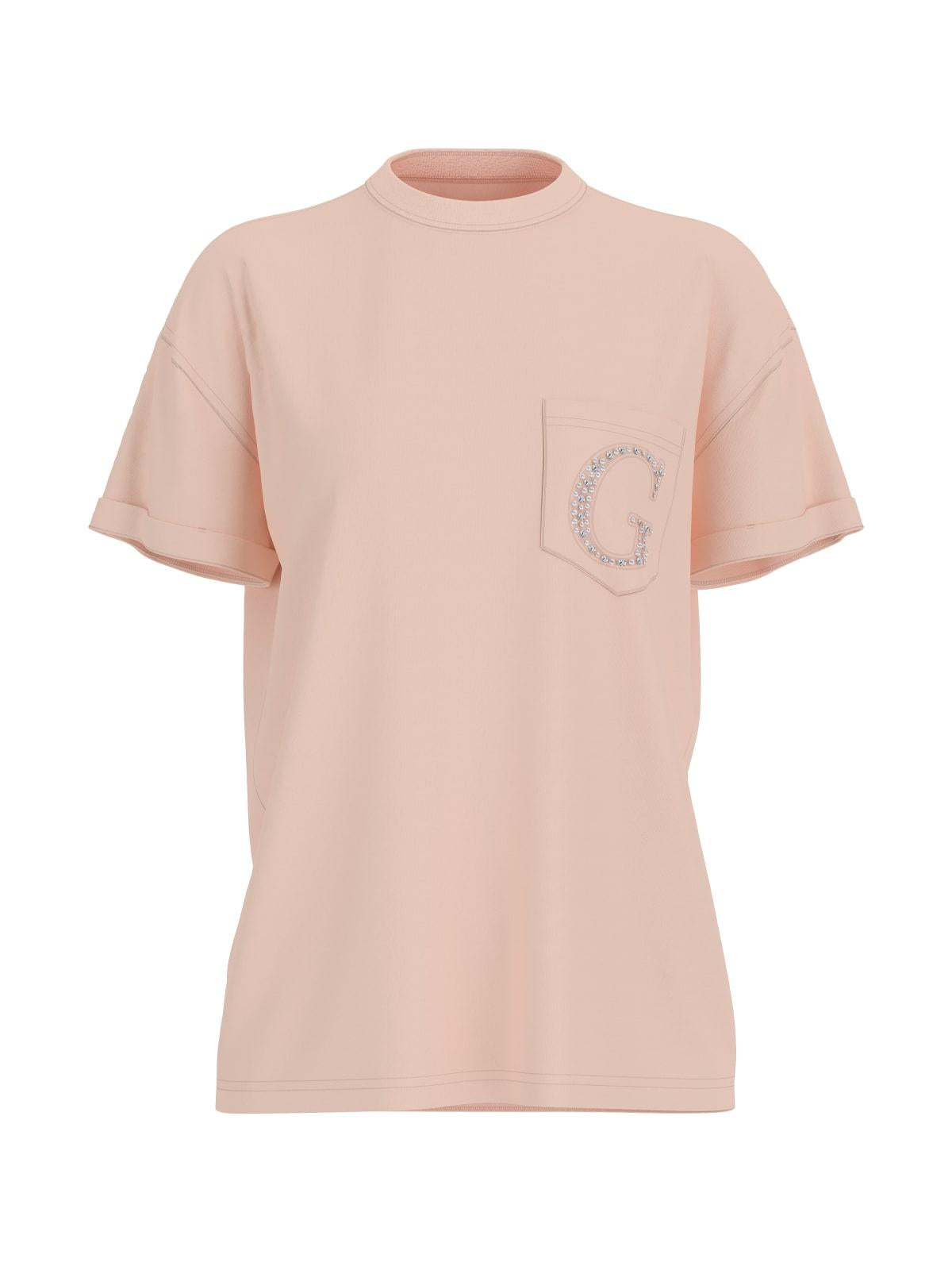 T-shirt Rosa GUESS W6GI14_K3033 G67C Donna 