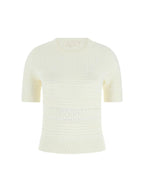 T-shirt Bianco GUESS W6GR16_Z0601_ G012 Donna 