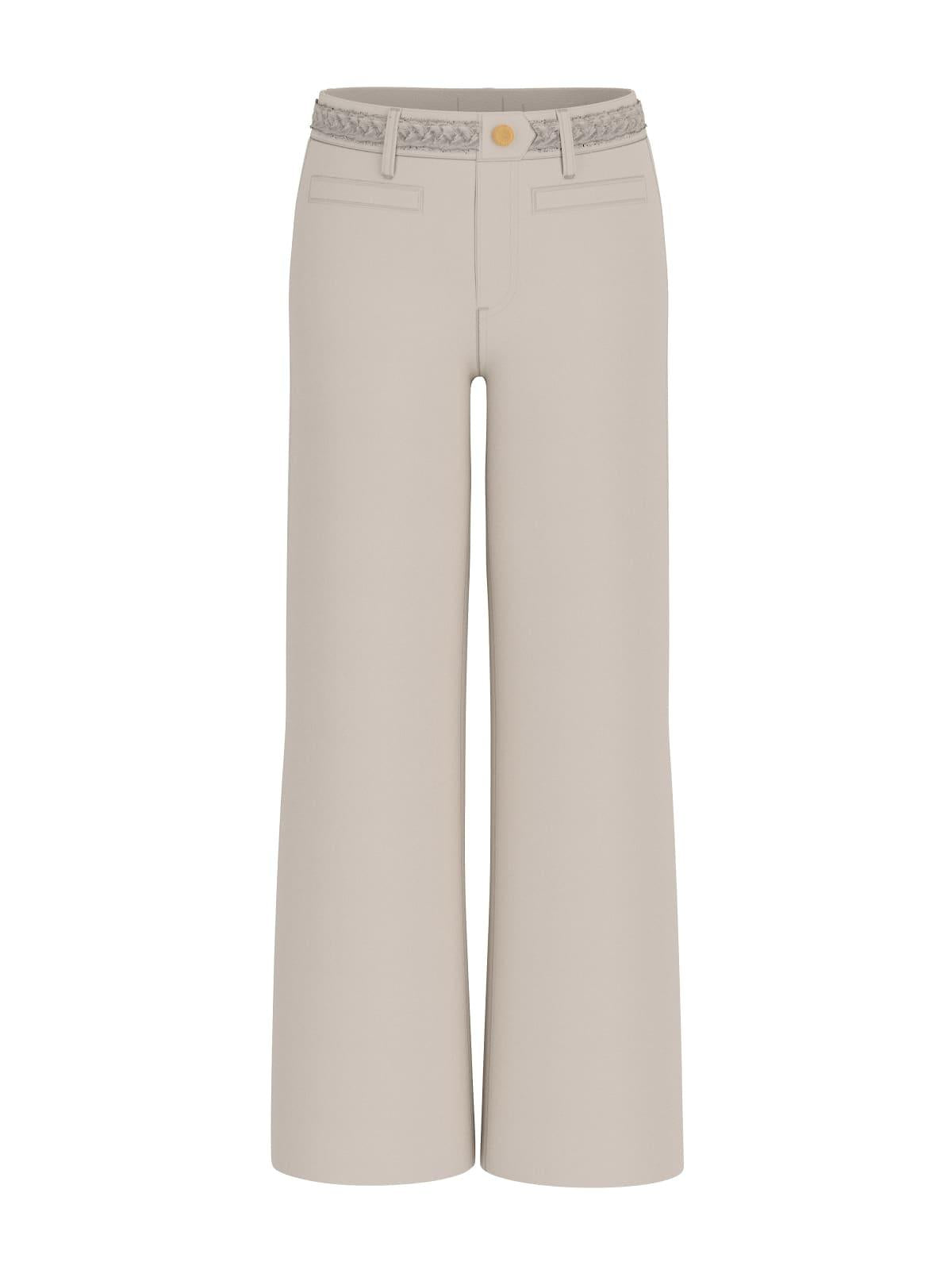 Pantalone Bianco GUESS W6GB15_W1886_ A115 Donna 
