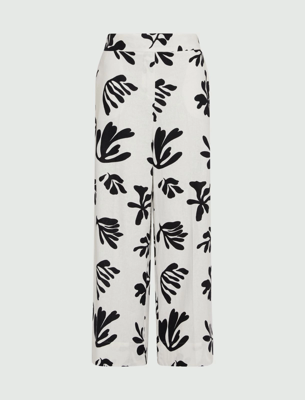 Pantalone Bianco/nero MARELLA ANTIOPE 001 Donna 