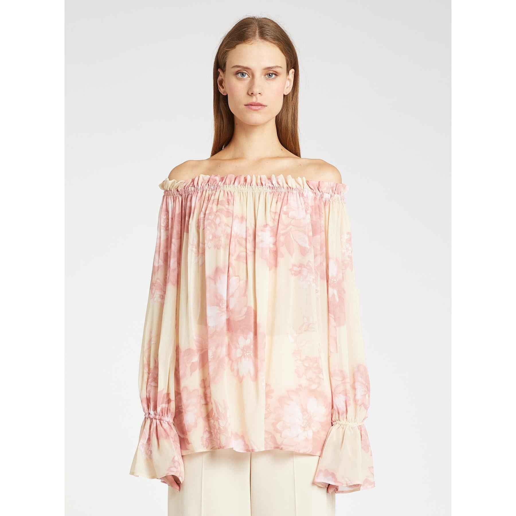 Top Donna Rosa  Floreale MARELLA - Modalternativa