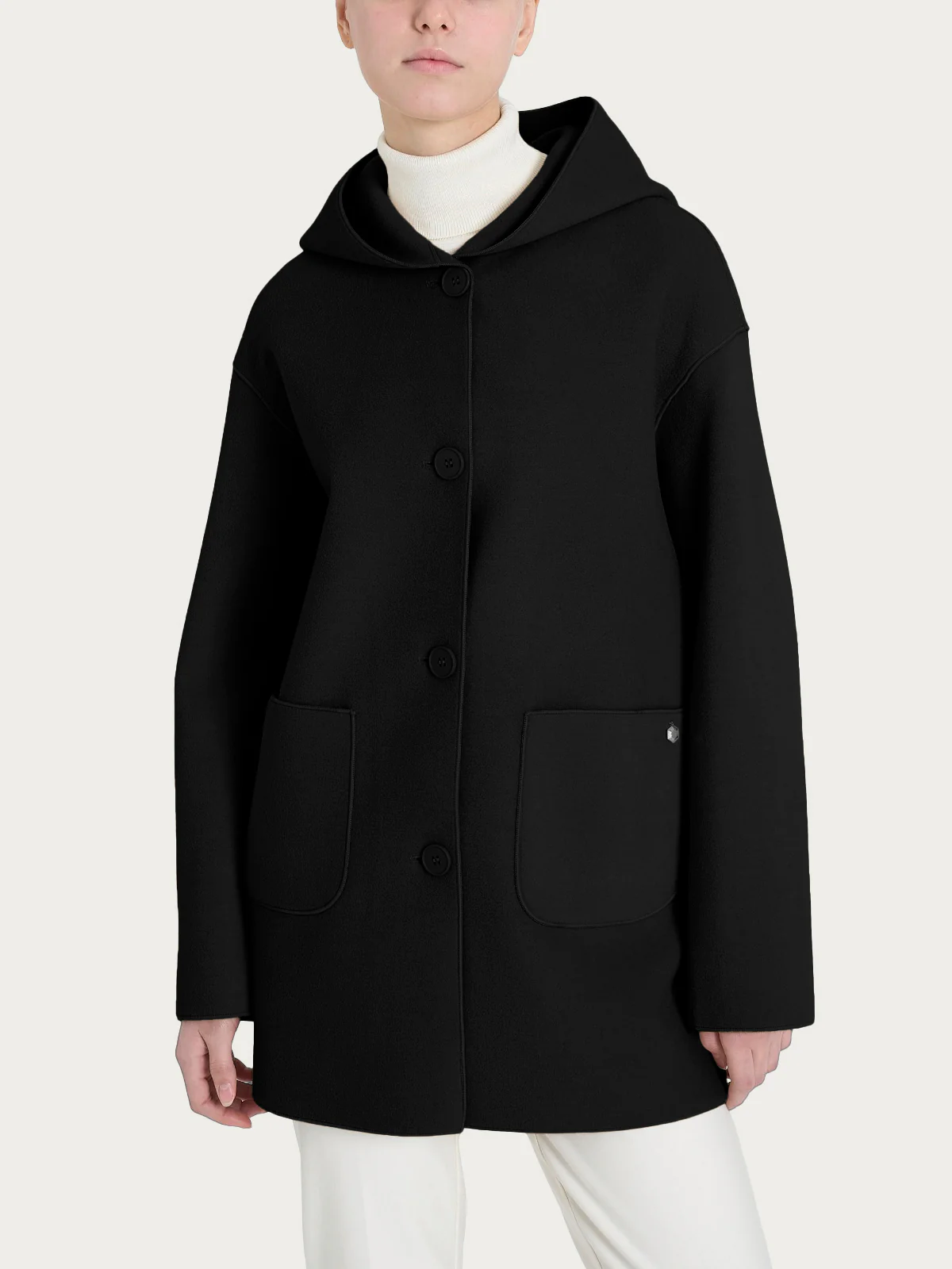 Giaccone Nero RAGNO DQ61KU 020NERO Donna 