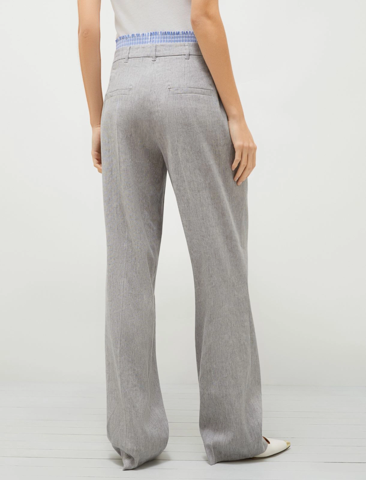 Pantalone Grigio MARELLA AUTOCAR 001 Donna 